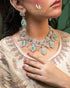 Emerald Frost Zircon Set With Openable Bangle